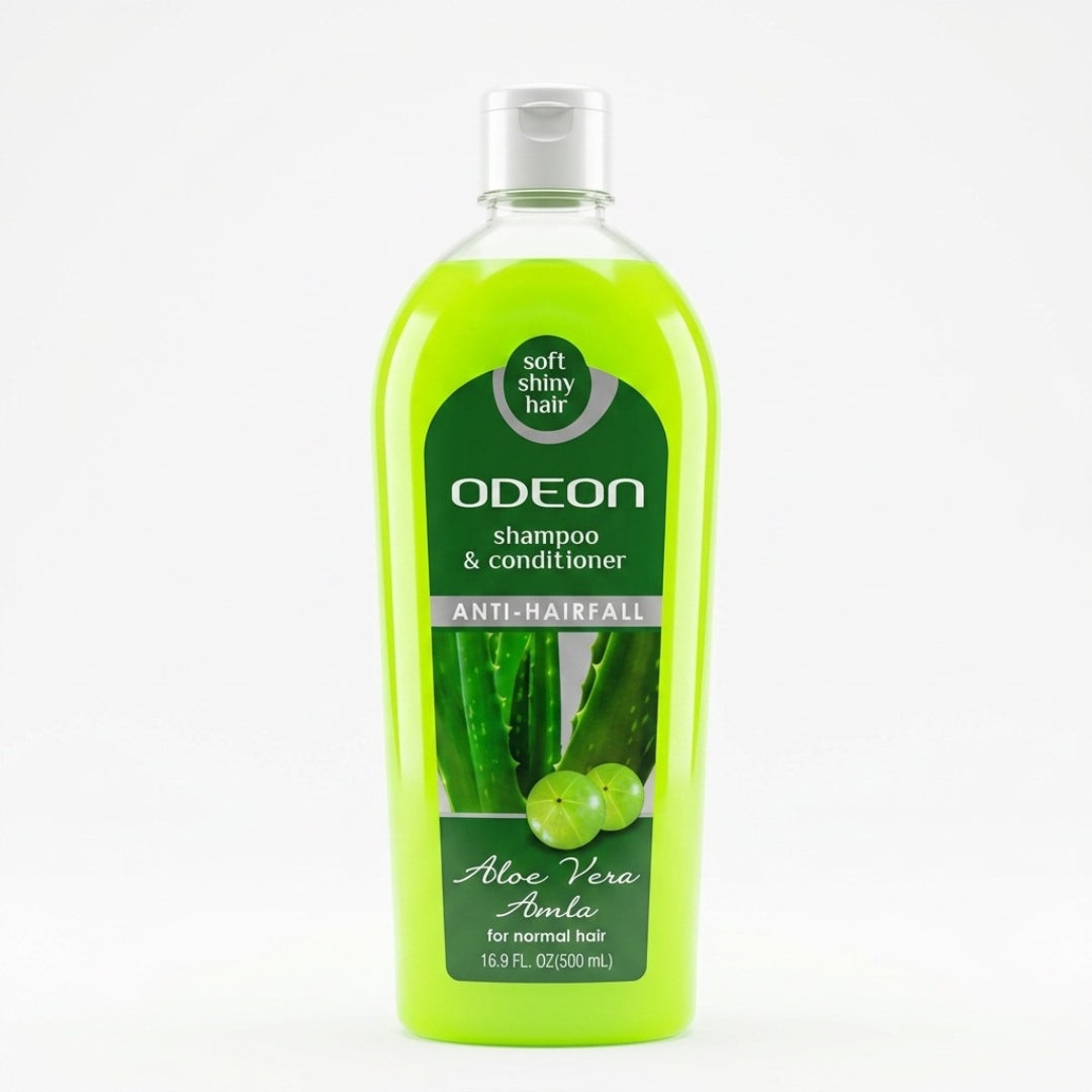 Shampoo y Acondicionador Odeon - Áloe Vera-Amla 500 ml