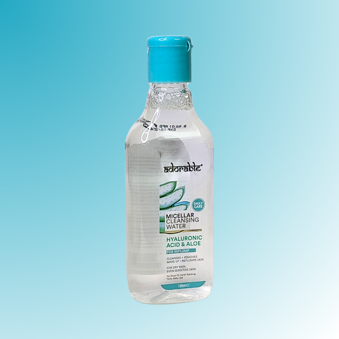 Adorable Agua Micelar Ácido Hialurónico & Aloe 100 ml