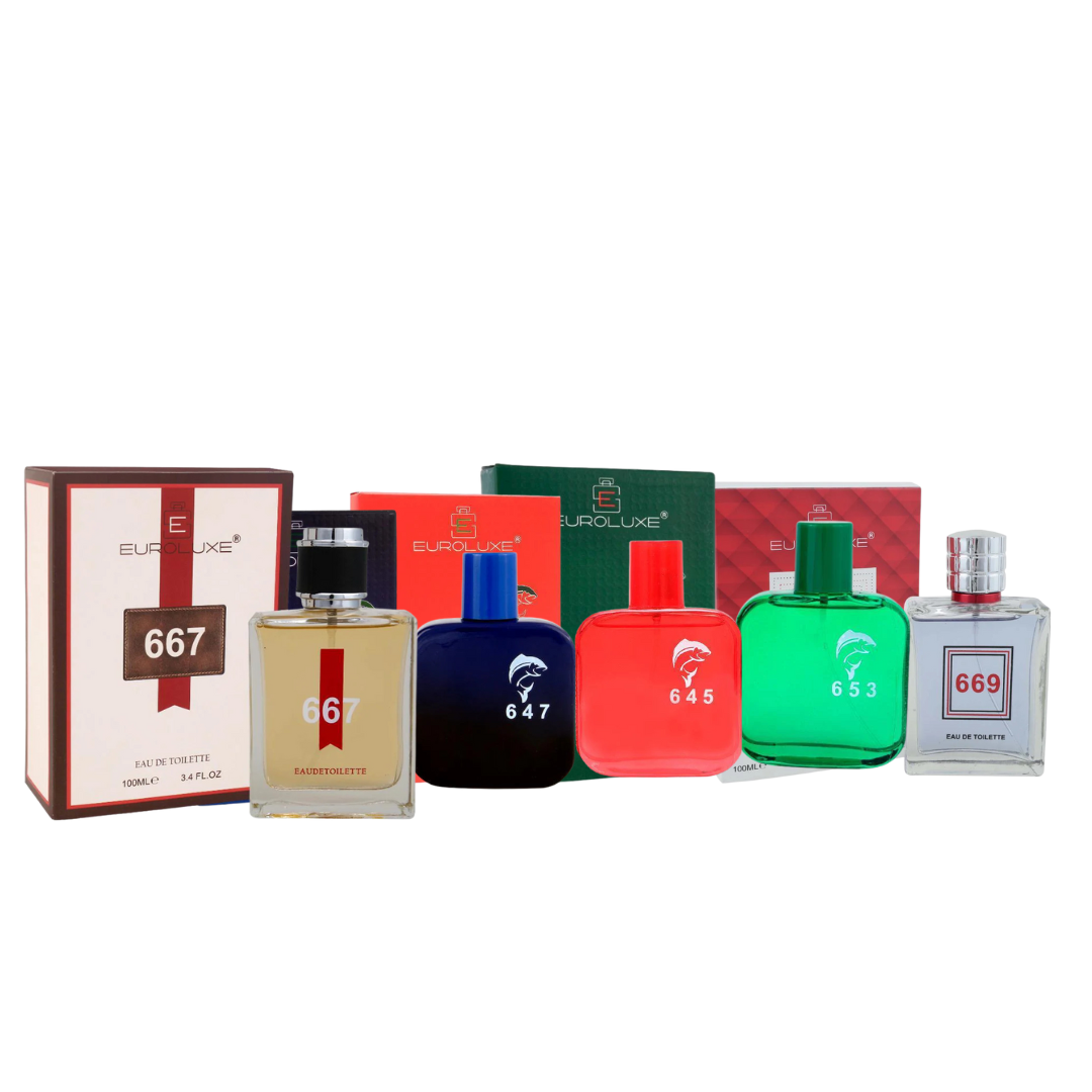 Pack 5x4 Euroluxe EDT 100 ml Hombre II
