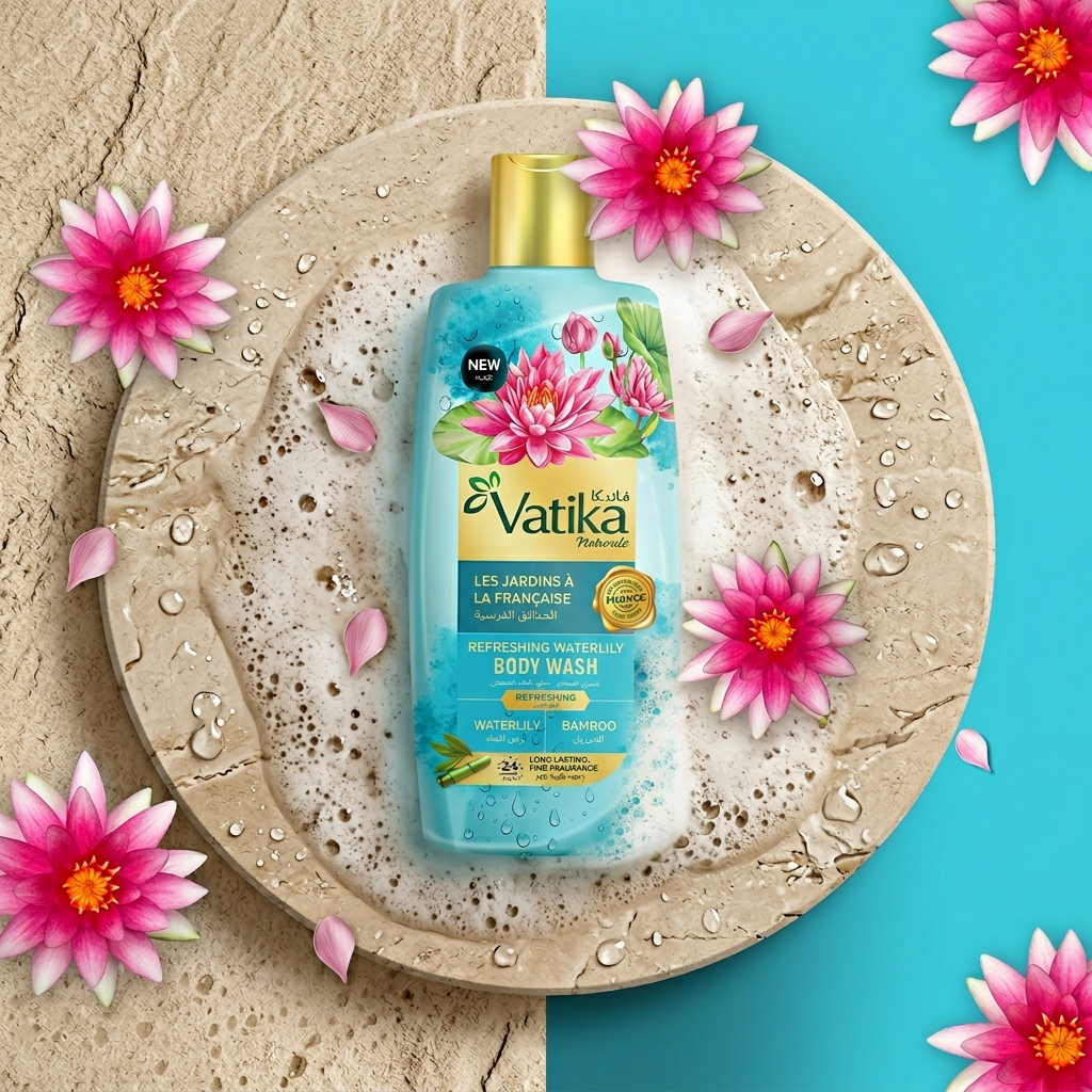 Vatika Gel De Ducha Waterlily 250 ml
