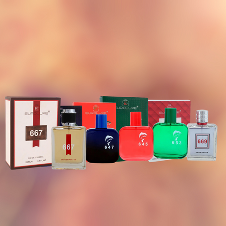 Pack 5x4 Euroluxe EDT 100 ml Hombre II