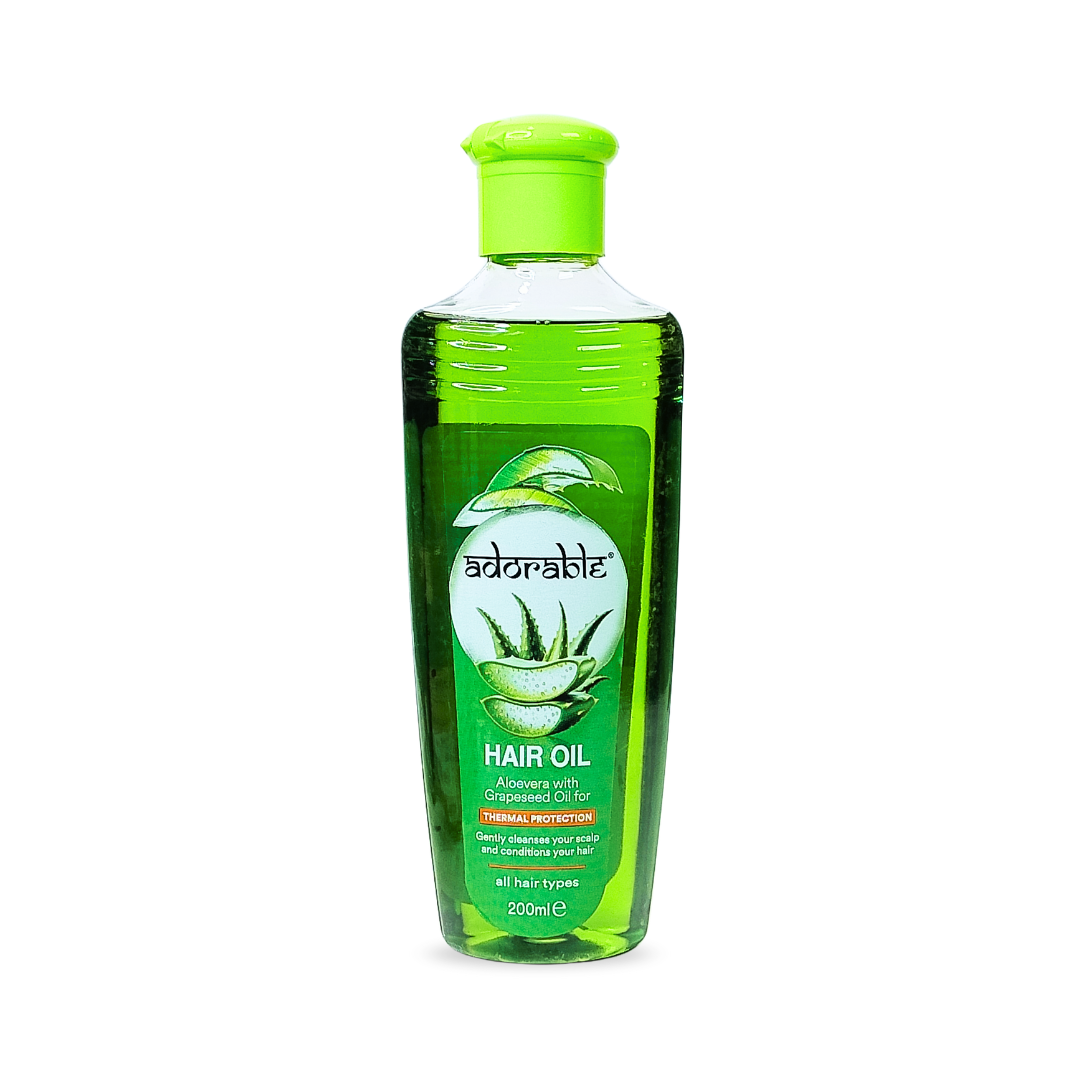 Adorable Aceite Capilar Áloe Vera & Prot. Térmica 200 ml