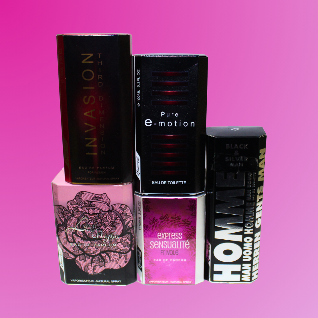 Pack 5x4 Omerta EDT y EDP 100 ml Surtidos
