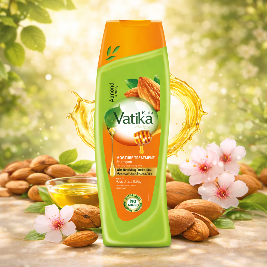 Shampoo Vatika Almendra Dulce 200 ml