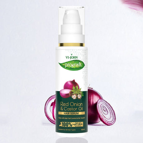 Prakritik Serum Capilar Cebolla Roja y Castor 100 ml