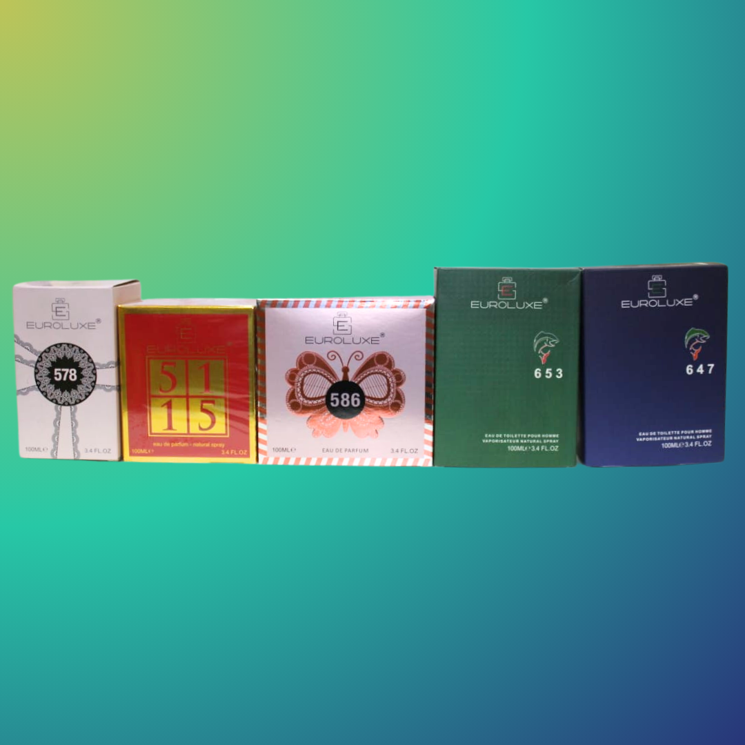 Pack 5x4 Euroluxe 100ml Surtidos