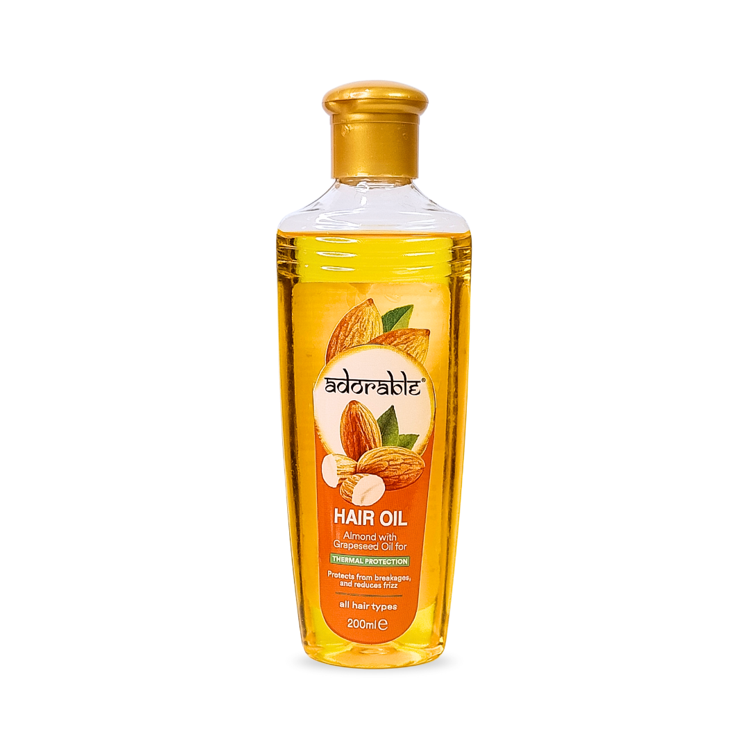Adorable Aceite Capilar Almendra & Prot. Térmica 200 ml