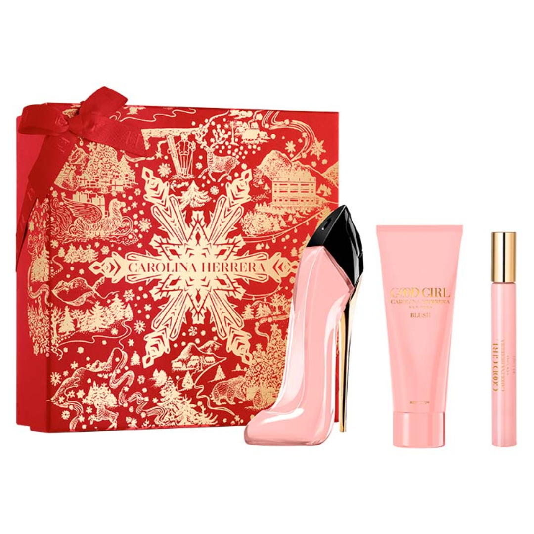 Set Carolina Herrera Good Girl Blush EDP 80ml+ 10 ml + Body Lotion 100 ml