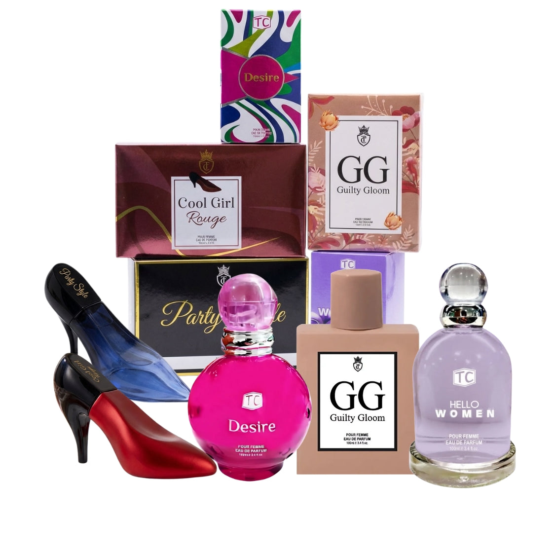 Pack 5x4 TC 100 ml Mujer