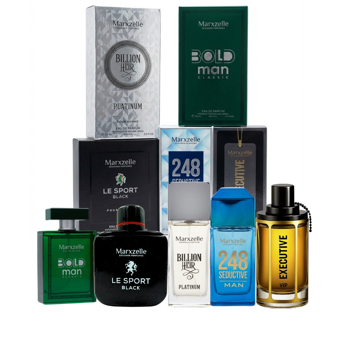 Pack 5x4 Marxzelle EDP Hombre