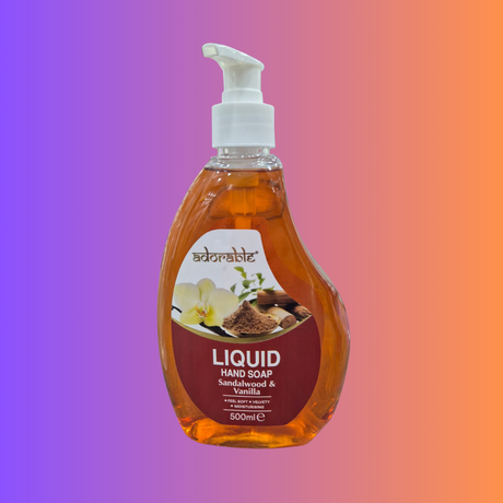 Adorable Jabón Liquido para Manos Sandalo & Vainilla 500ml