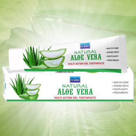 Vi-John Pasta Dental Gel Aloe Vera Natural 150 gr