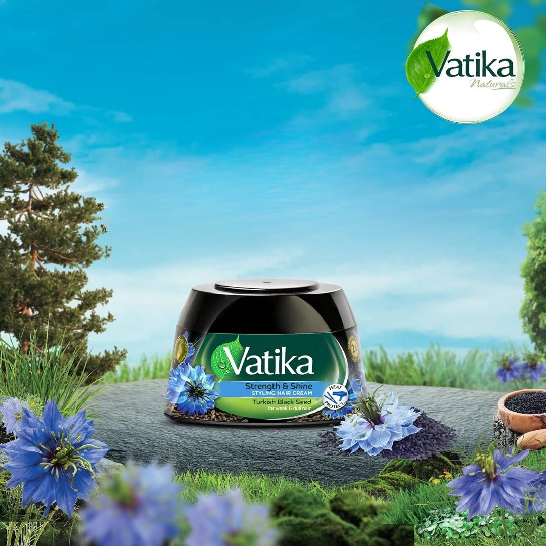 Vatika Crema de Peinar Semilla Negra 140 ml