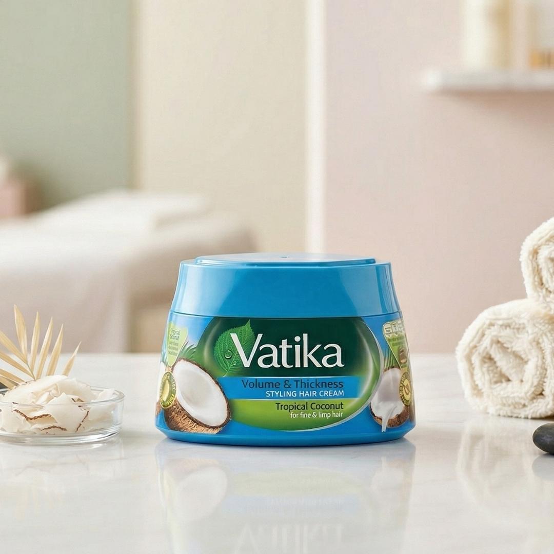 Vatika Crema de Peinar Coconut 140 ml