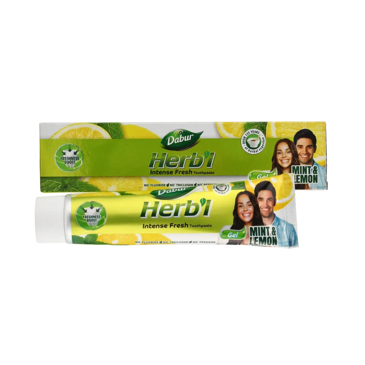 Dabur Herb'l Pasta Dental Menta & Limón Gel 150gr