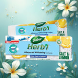 Dabur Herb'l Pasta Dental Sal & Limón (Avanzada)+ Cepillo Dental 150gr